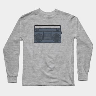 Vintage Boombox Long Sleeve T-Shirt